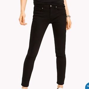 Tommy Hilfiger Black Soft Straight Leg Jeans